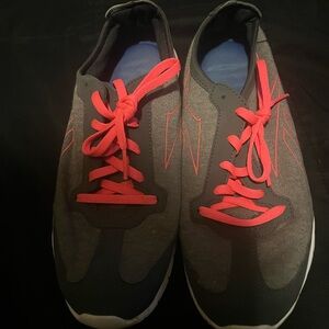 Gray and Hot Pink Women’s Reebok Athletic Shoes - Size 7